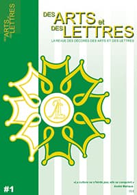 Couverture de la revue des décorés des Arts et des Lettres